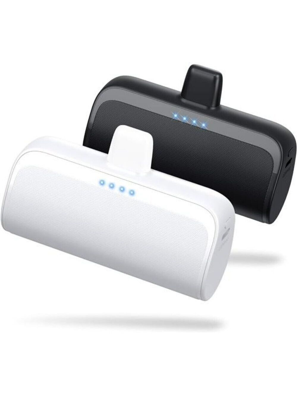 2 Pack Mini iPhone Portable Charger 5200mAh Fast Charging Travel Power Bank